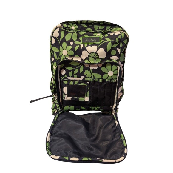 Vera Bradley Green Pink Floral Lucky You Campus Backpack main image 5